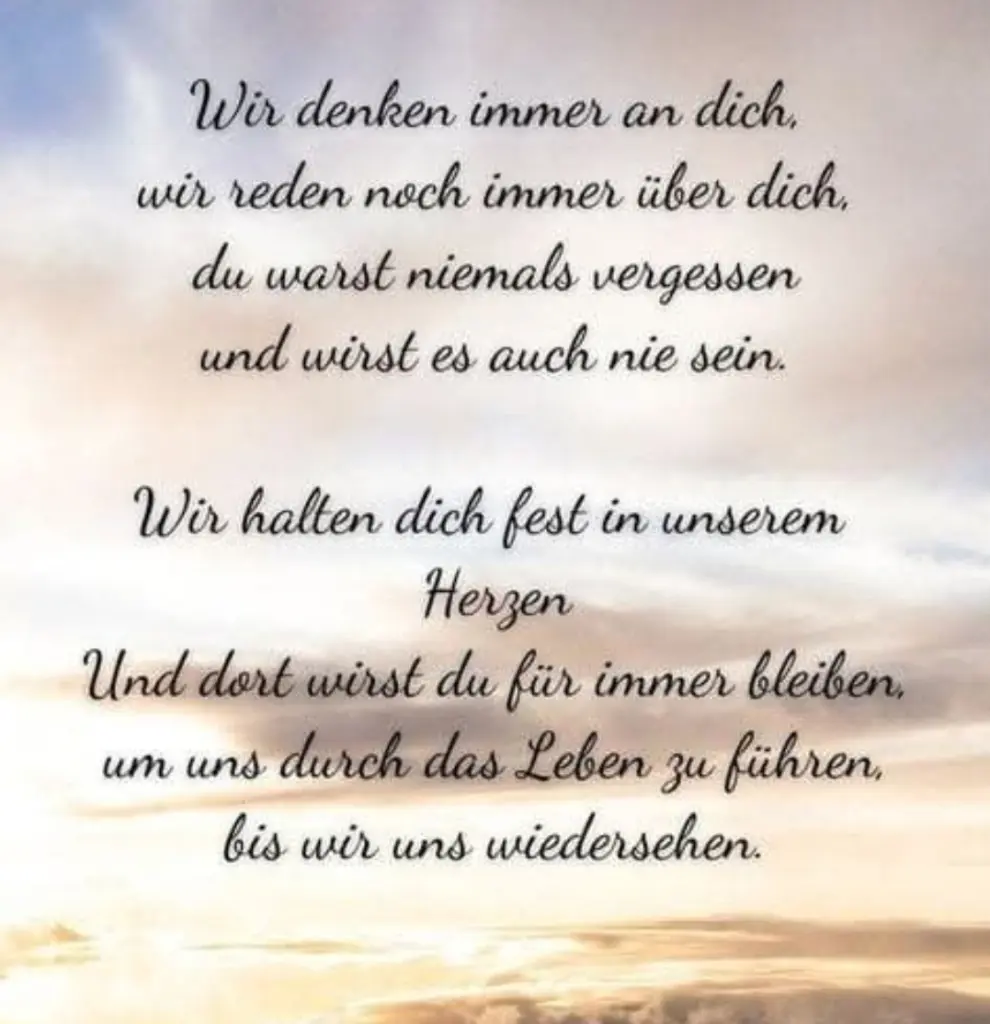 Condolence image of Mama,Papa,Willi und Klärchen