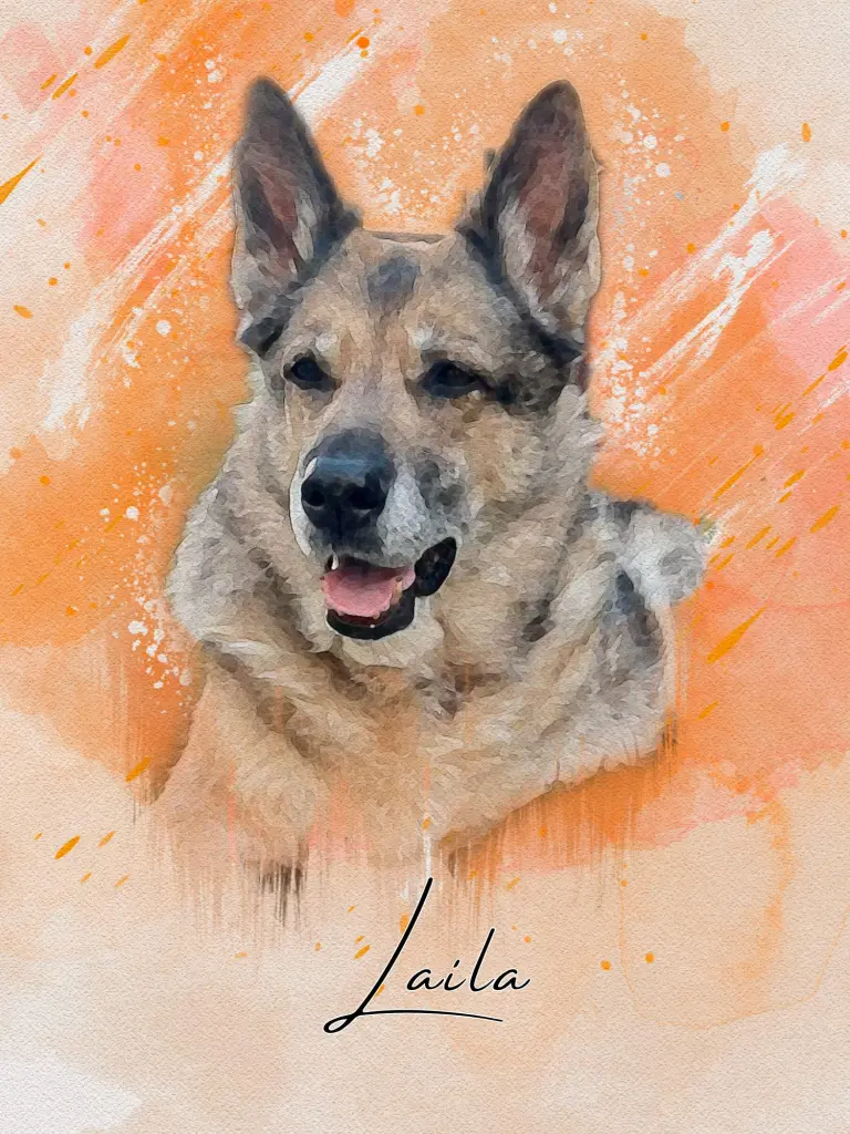 Condolence image of Kathrin mit Laila ❤
