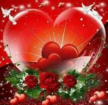 Andachtsbild von Geburtstagsrosen für die liebe Missy