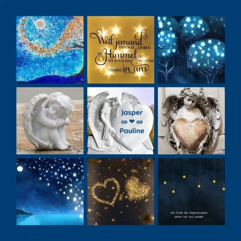 Andachtsbild von Eine Sternenrose für Missy 