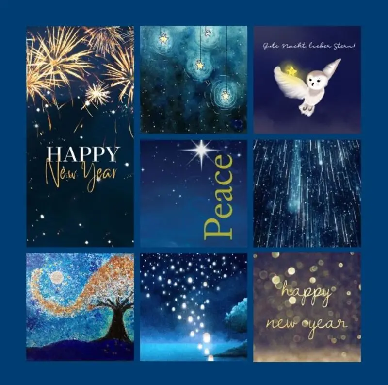 Andachtsbild von Happy New Year