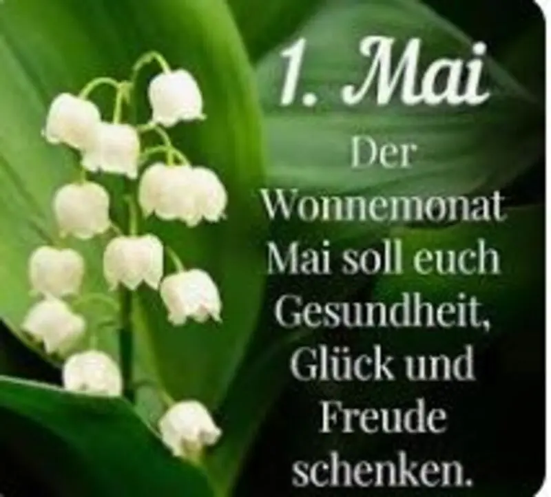 Andachtsbild von Froher 1. Mai