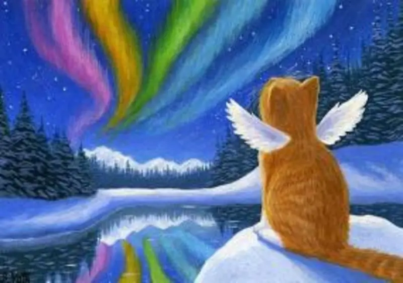 Andachtsbild von Carmen, Mario und Sternenbub Ravi