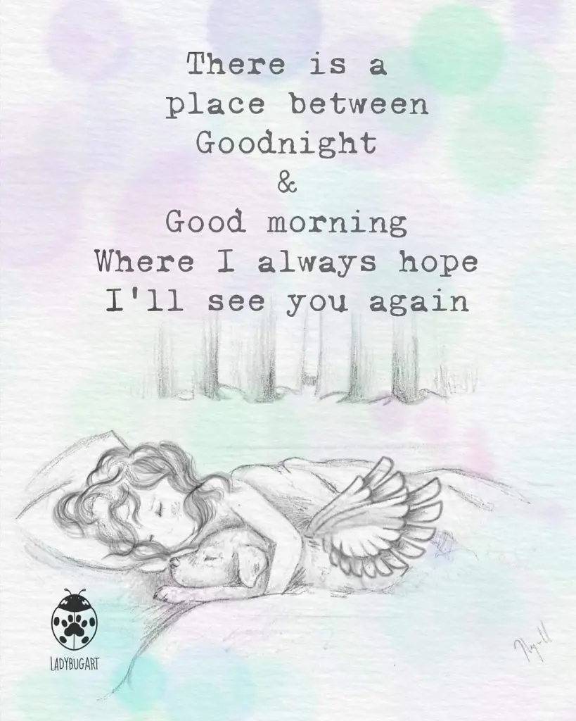 Condolence image of Silke mit Gila im ❤