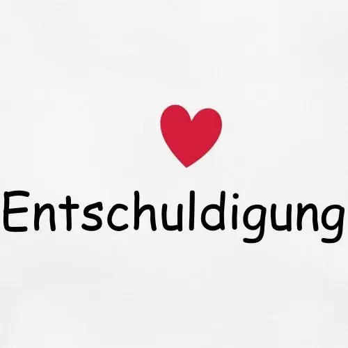 Condolence image of Entschuldigung 