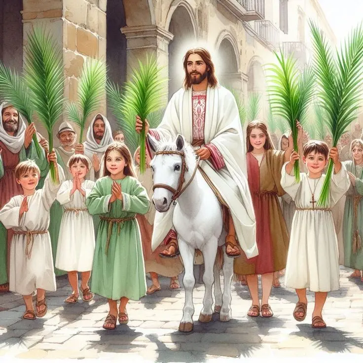 Condolence image of Ein lieber Gruß ♥️ zum Palmsonntag 