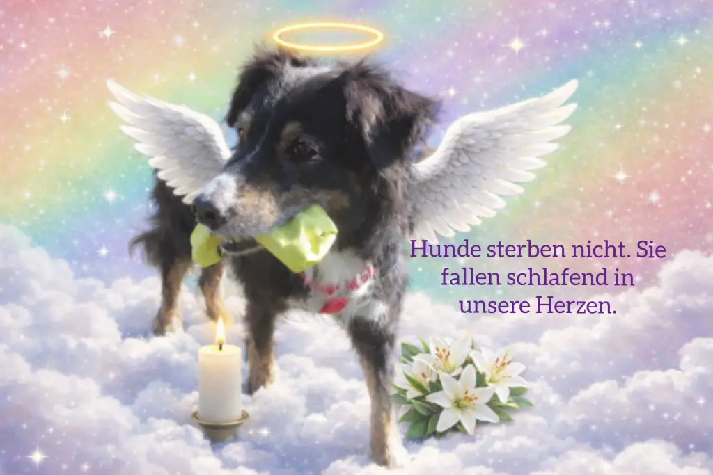 Condolence image of Liebe stirbt nicht