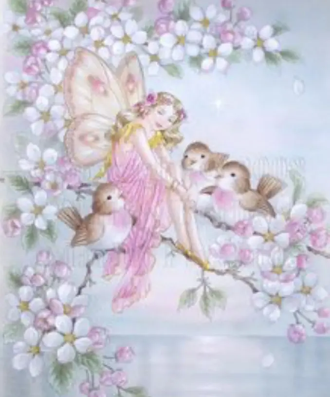 Andachtsbild von Ravi, Zausel mit Mami Carmen