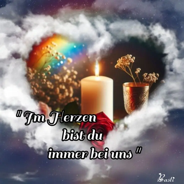 Andachtsbild von Für unsere kleine Missyle ❤️