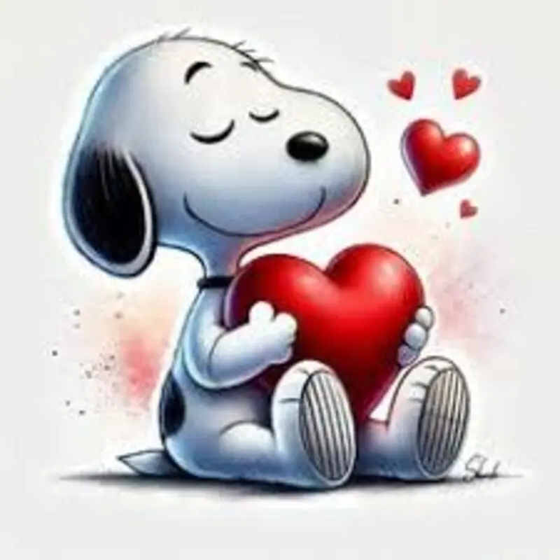 Condolence image of Annemarie und Elke mit Snoopy❤️und Pünktchen ❤️