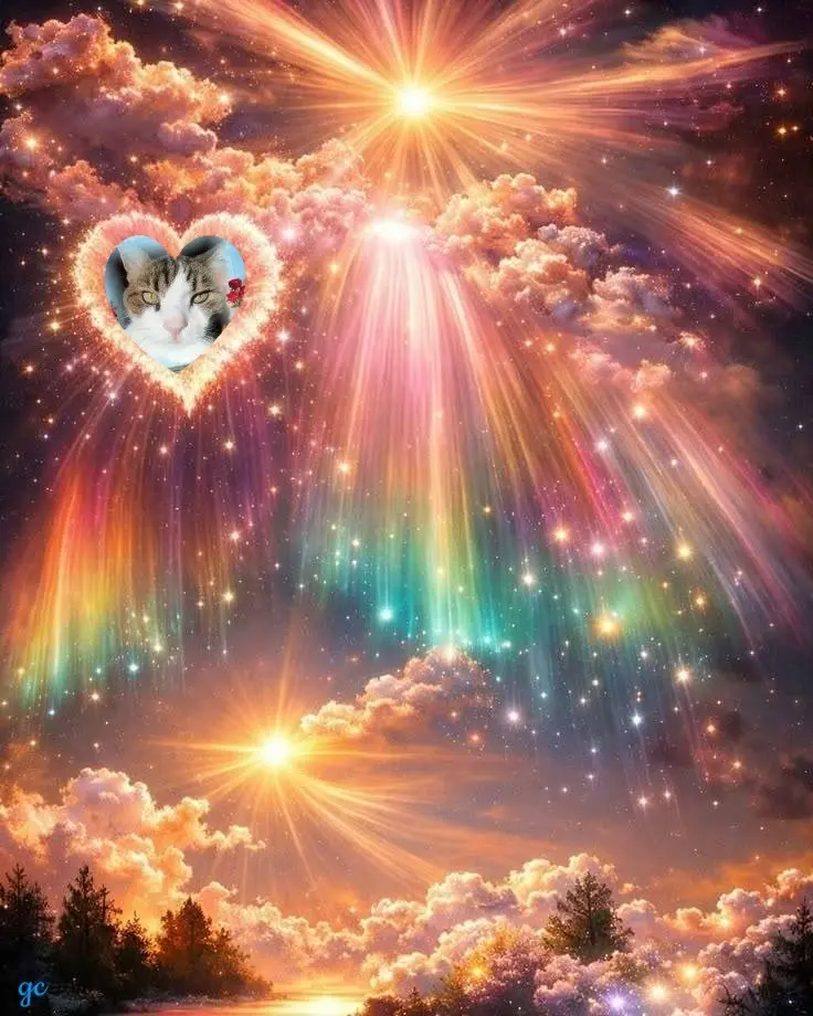 Condolence image of Himmelsgrüße an Timmy✨ zum 81. Monatsgedenken 🌈