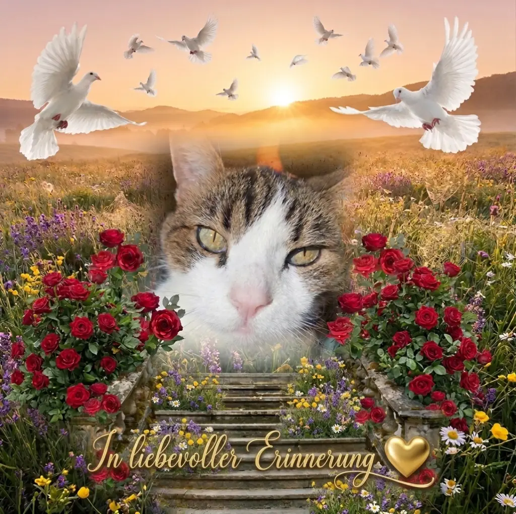 Condolence image of Für 🥀♡Timmy ♡🥀 zum✰ Monatsgedenktag✰🥀 🤍Licht & Liebe 🤍🥀 ✰