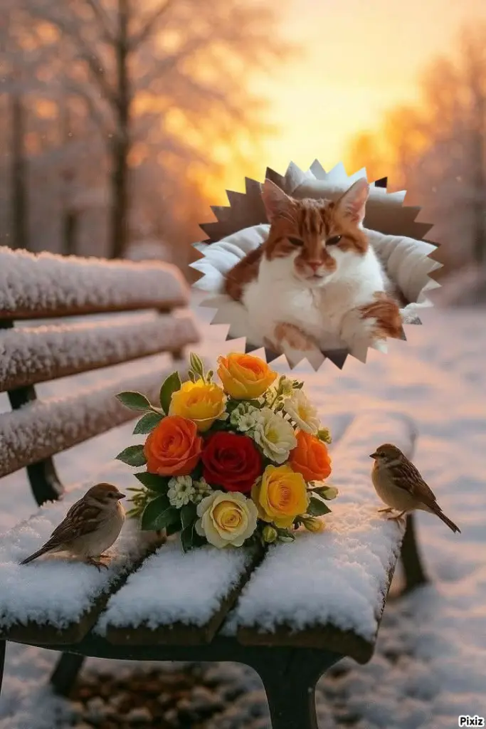 Condolence image of Tanja mit Timmy im 💘🐈🐾