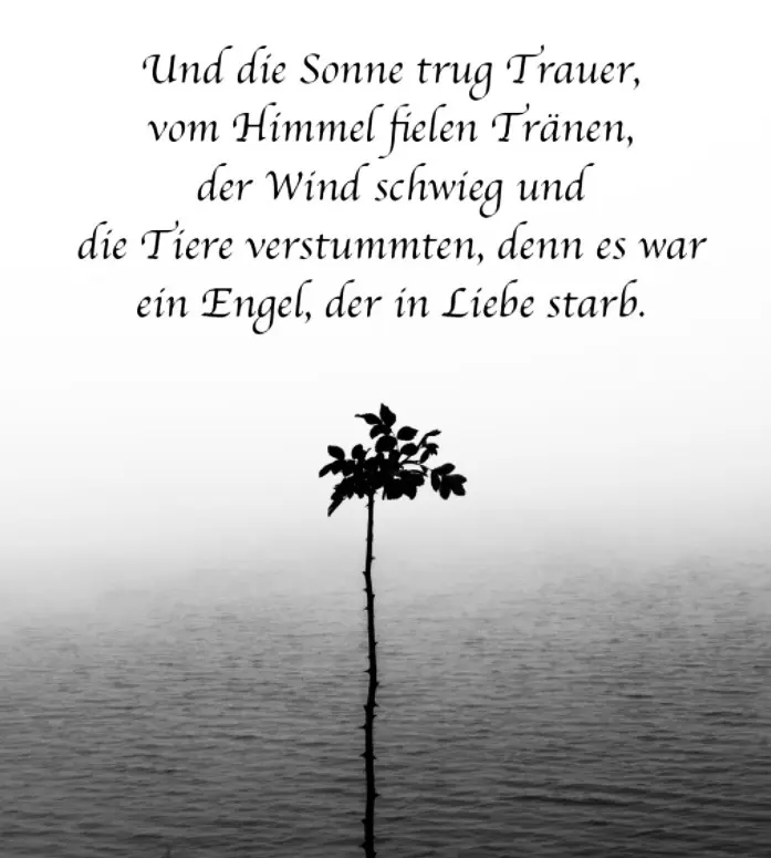 Andachtsbild von Du fehlst so sehr ❤️