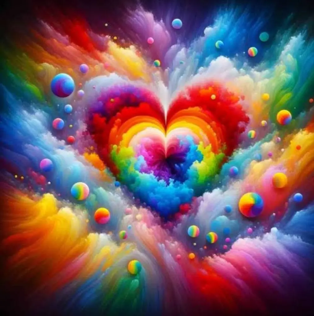 Andachtsbild von Gaby mit Snowy ❤️