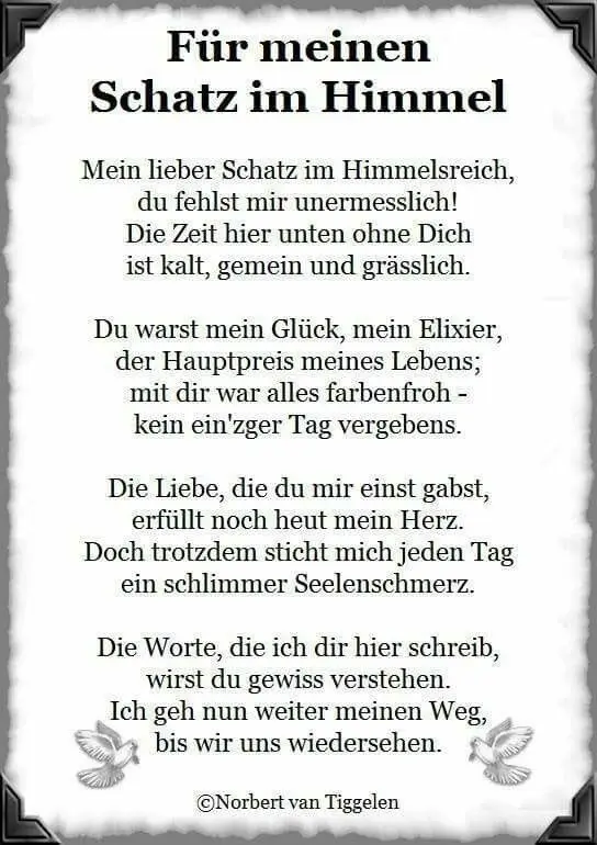 Condolence image of Ein Gruß von Frau Holle 