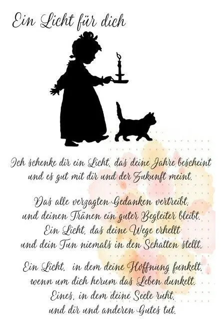 Andachtsbild von Mein Mädchen ♥️