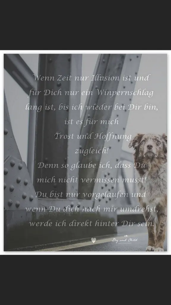 Andachtsbild von Für Silke