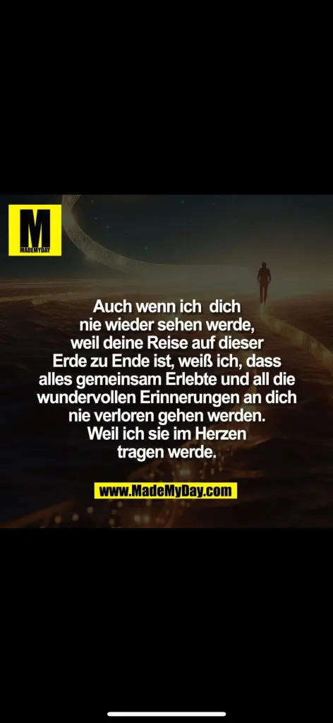 Andachtsbild von Immer in gedanken