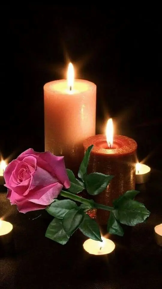 Andachtsbild von Silke mit Cassy, Joyce und Emma ganz tief im Herzen❤️