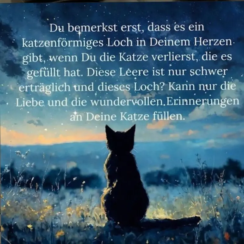 Andachtsbild von Ingrid mit Vini im Herzen