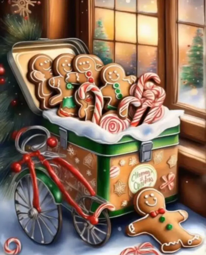 Andachtsbild von Gaby mit Snowy* im Herzen 