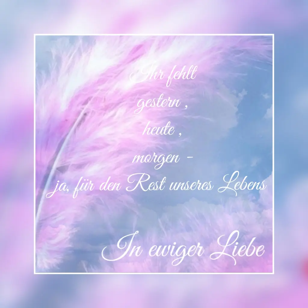 Condolence image of ❤ Mama in ewiger Liebe ❤ 