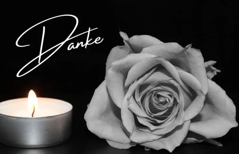 Condolence image of Von ganzem ❤️...