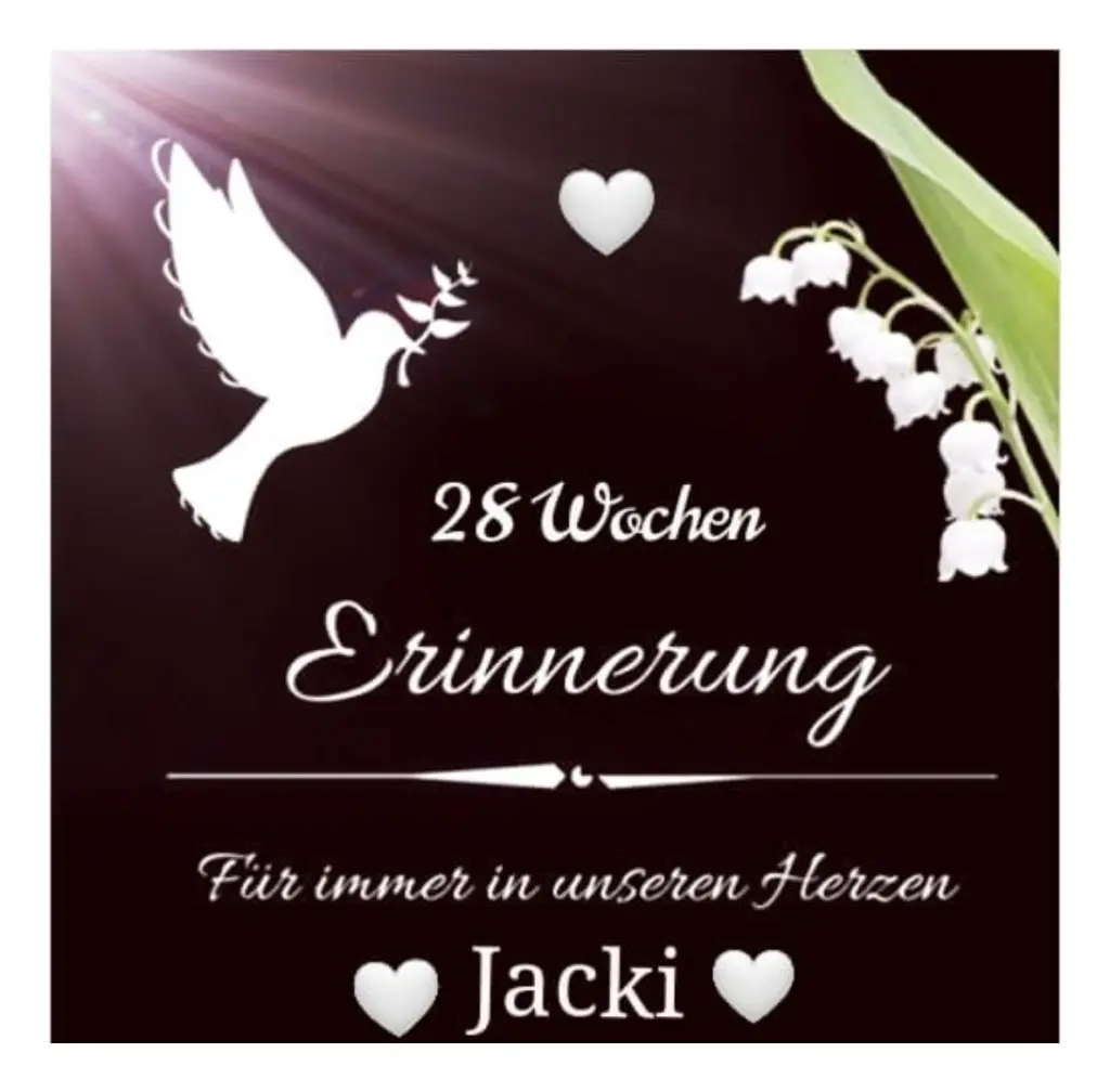 Condolence image of Geliebt♥️ und unvergessen❤️