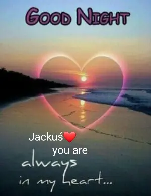 Condolence image of ⭐❤Gute Nacht Jackusiu❤⭐