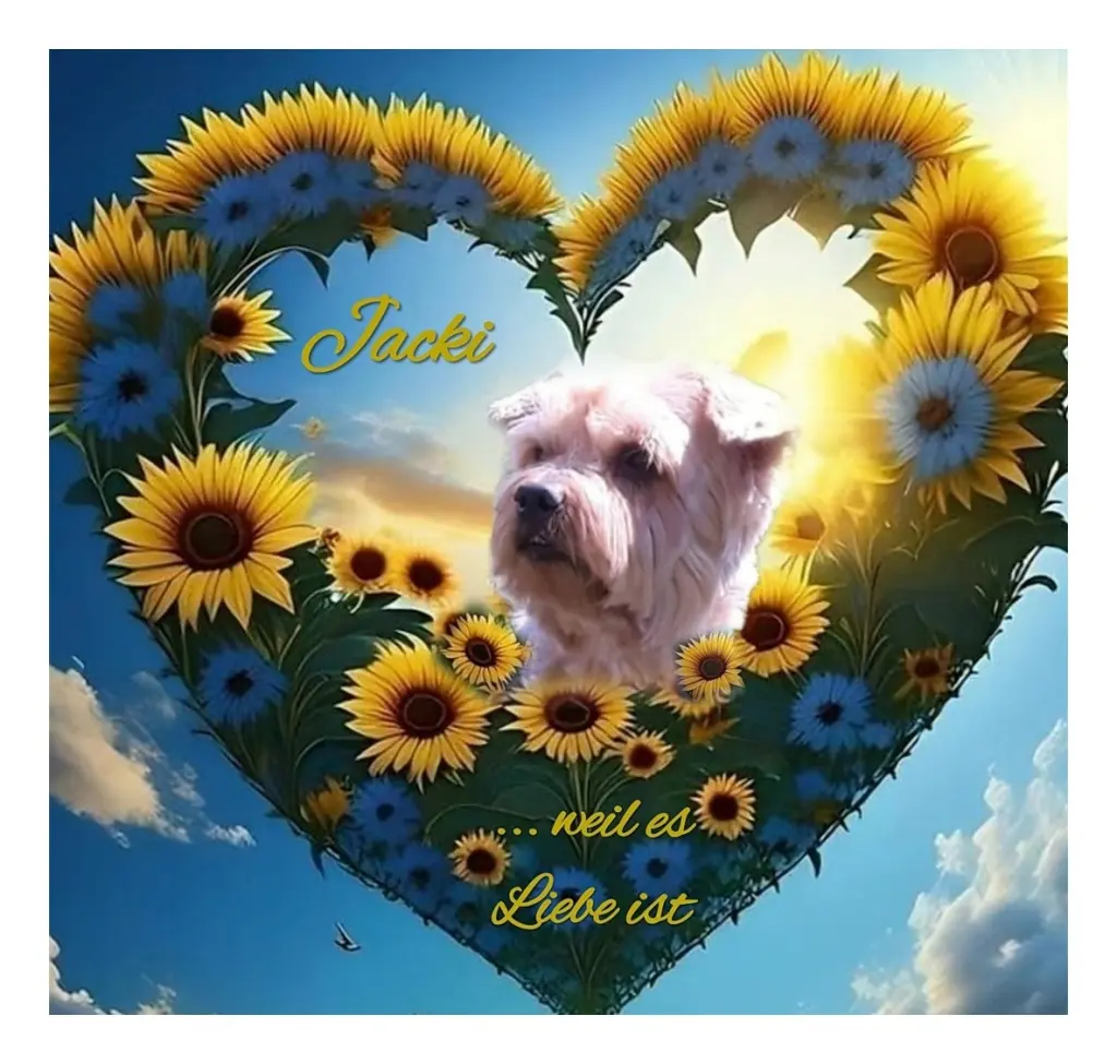 Condolence image of 15 Monate... Sehnsucht ❤️