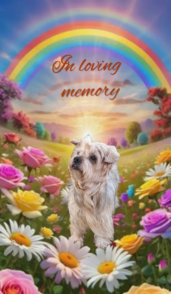 Condolence image of Sonntag...88 Wochen ohne Dich♥️ unser allerliebster Jackuś♥️...