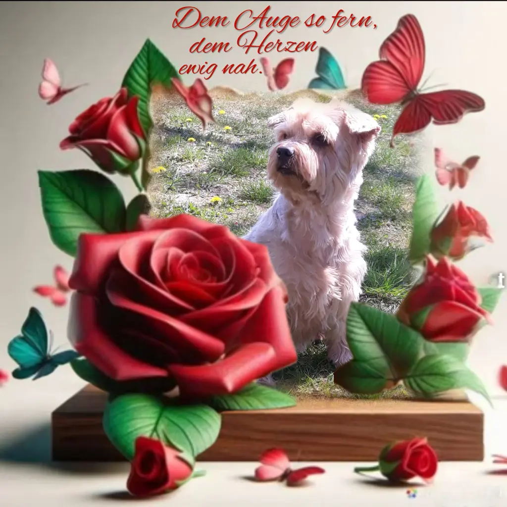 Condolence image of Sonntag...93 Wochen ohne Dich♥️ unser allerliebster Jacki♥️... 