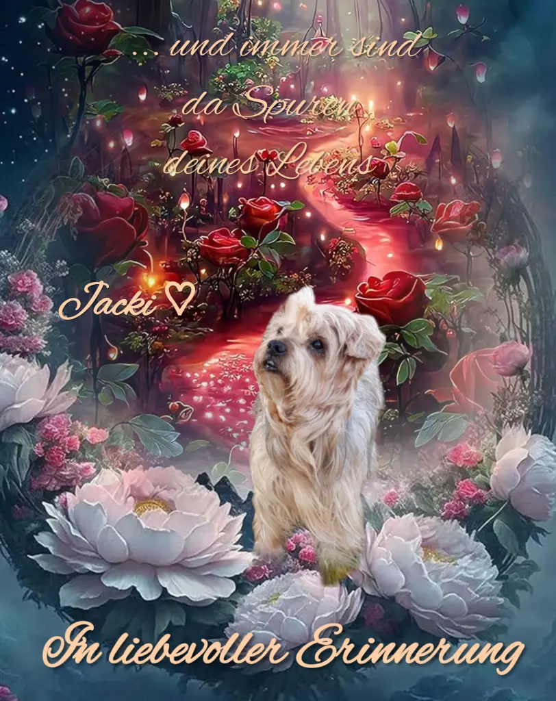 Condolence image of 22 Monate..... Sehnsucht ❤️