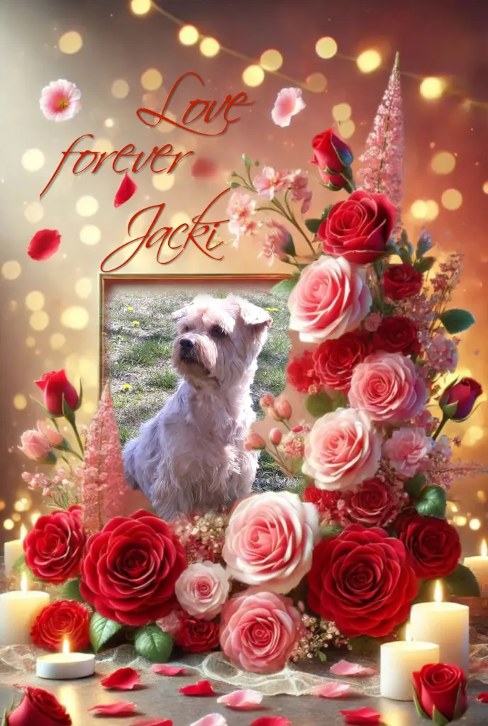 Condolence image of Sonntag,123 Wochen ohne Dich♥️ unser allerliebster Jackuś♥️ 