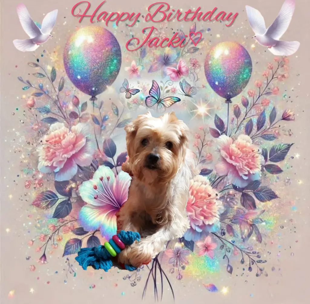 Condolence image of ♥️Happy Birthday♥️ allerliebster Jacki♥️