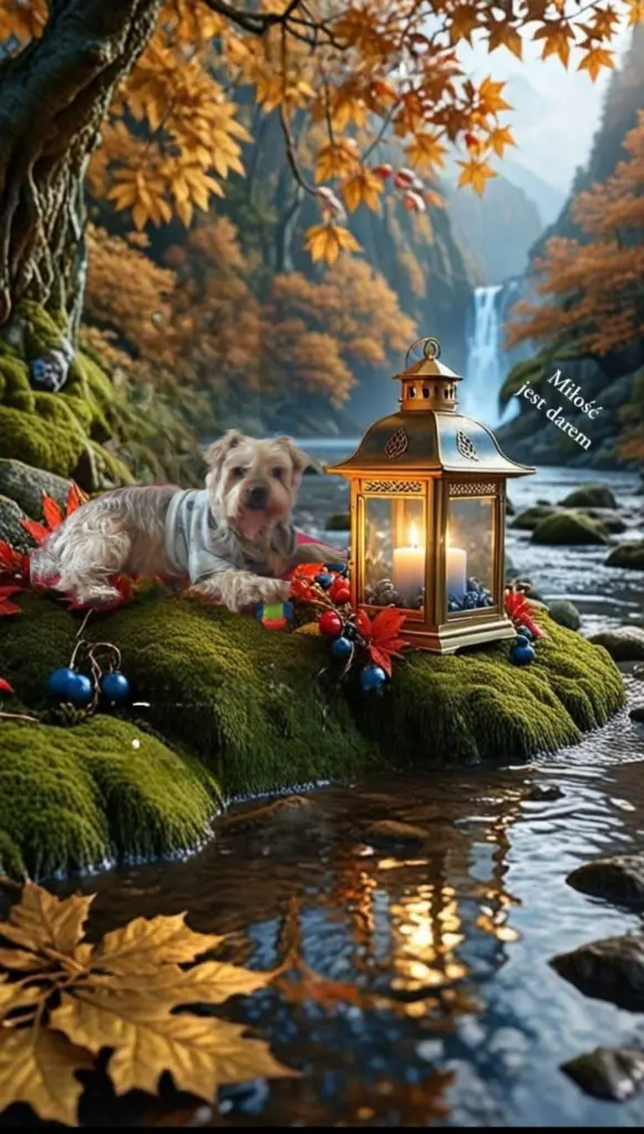 Condolence image of Dobranoc nasz najdroższy Jackusiu♥️