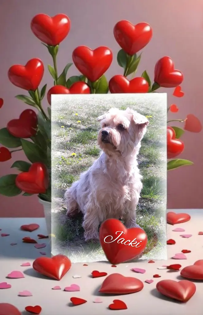 Condolence image of Sonntag, 162 Wochen ohne Dich♥️ liebes treues Engelchen Jackuś♥️