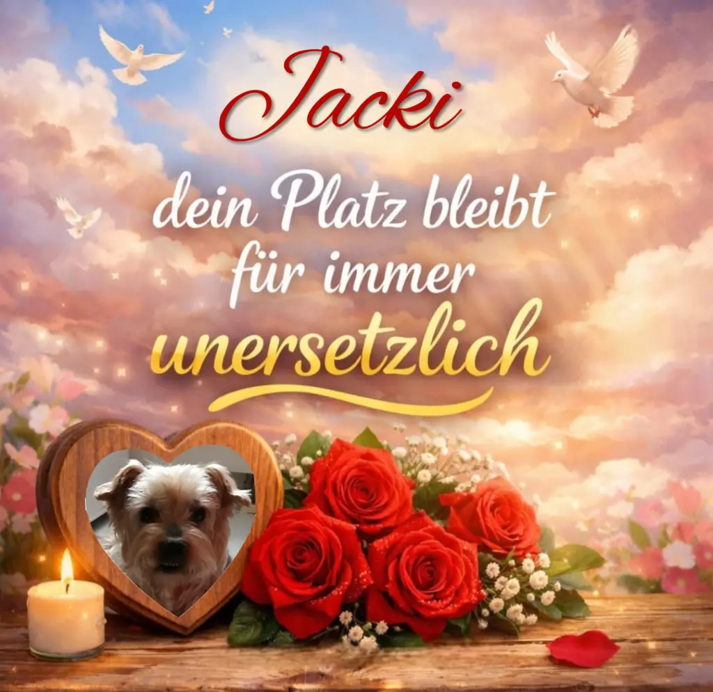 Condolence image of ✨️Dobranoc✨️ nasz najdroższy Jackusiu♥️