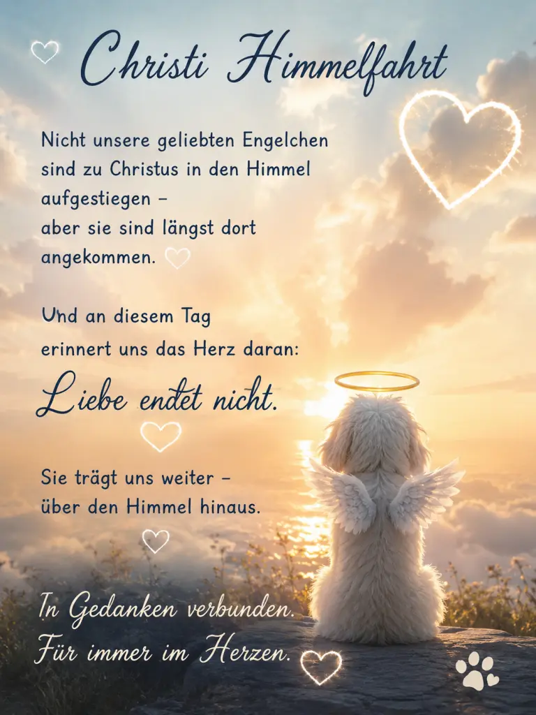 Condolence image of ✨ Gute-Nacht-Sternenstaub ins Regenbogenland