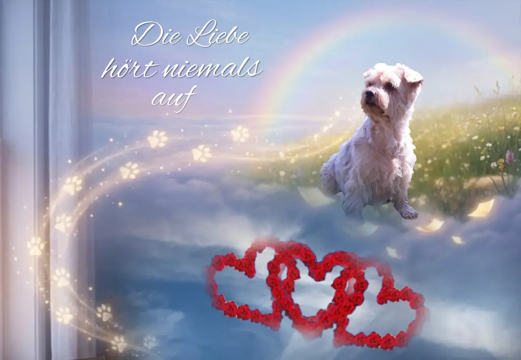 Condolence image of Sonntag, 198 Wochen ohne Dich♥️ unser allerliebster Jacki♥️