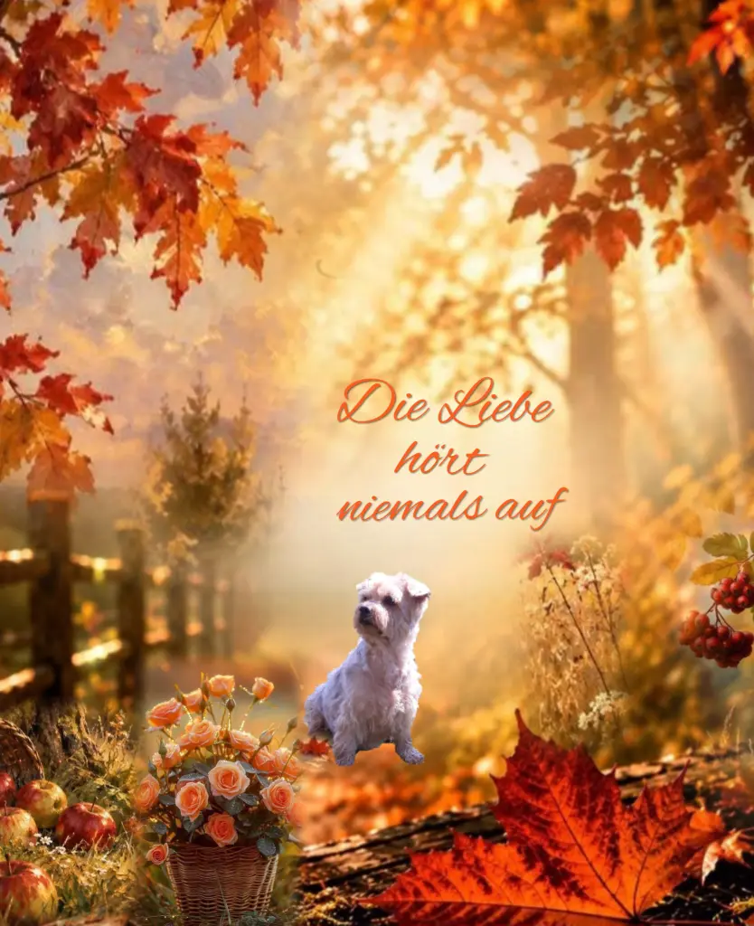 Condolence image of 47 Monate ohne Dichꨄ unser allerliebster treuer Jackiꨄ