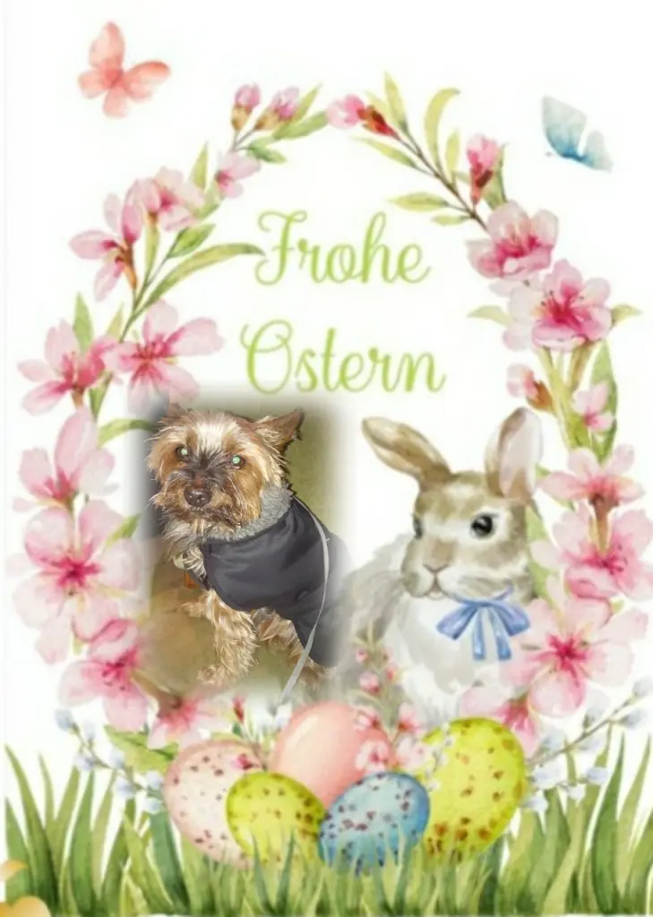 Andachtsbild von Ewa &Krzysztof mit Jacki tief im Herzen ❤