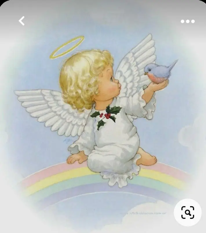 Andachtsbild von Martina mit Seelenhund Samy ♥️⭐♥️ für immer im Herzen 