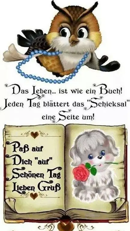 Andachtsbild von Elke und Horst mit Fiby ❤️