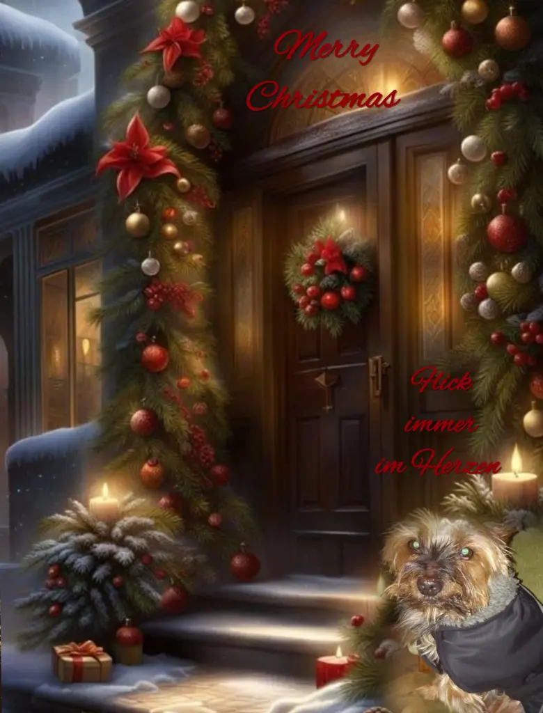 Andachtsbild von Weihnachtsgrüße ♥️