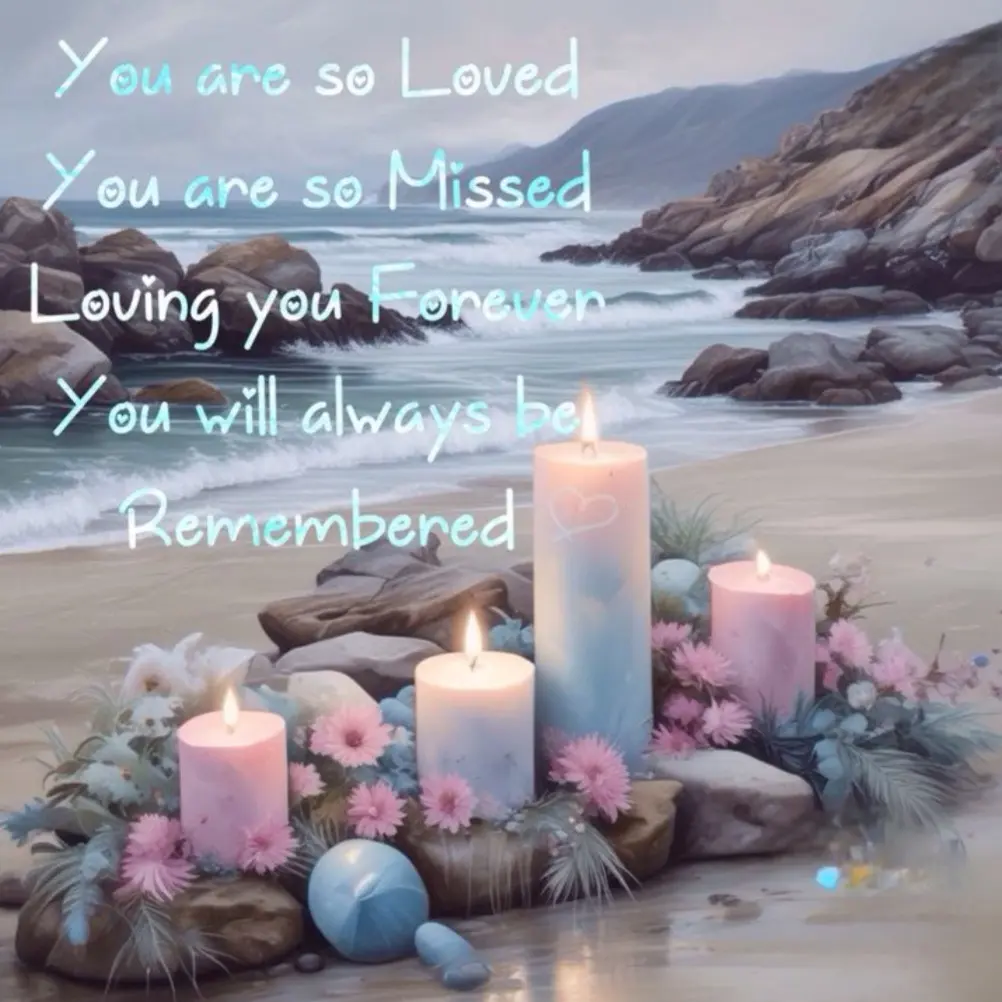 Andachtsbild von Flick♥️ geliebt♥️ und unvergessen♥️ 