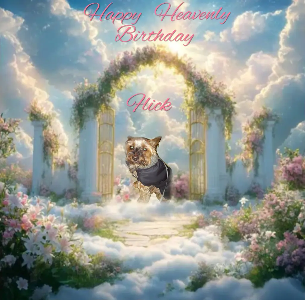 Andachtsbild von ♥️Happy Birthday♥️ lieber Flick♥️