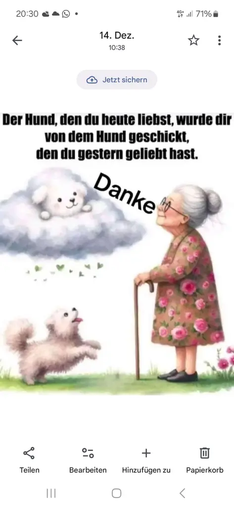 Andachtsbild von Erika Cremer