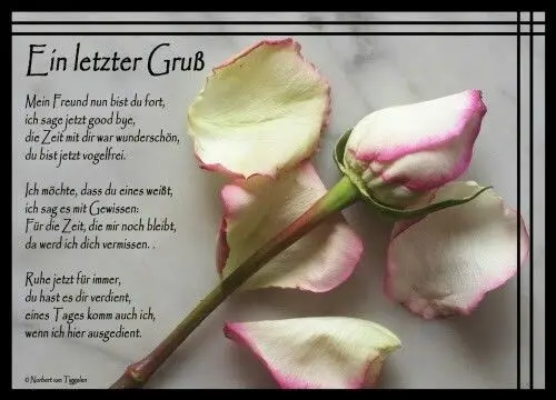 Andachtsbild von Andrea mit Minki im ♥️ gest. 19.10.2020